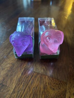 Viral INC International Concepts Translucent Purple and Pink Dog Squishy